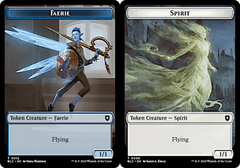 Faerie (0012) // Spirit (0009) Double-Sided Token